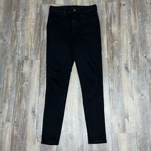 Black American Eagle High Waisted Jeggings